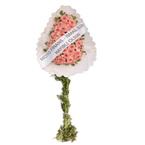 Pembe Gerbera Çelenk